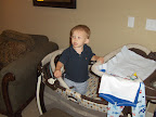 Kahle was checking out Noah's playyard