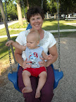 Swinging with Grandma