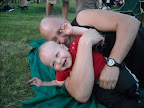 Waiting for the fireworks to start.