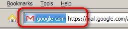 Google mail using https
