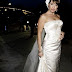 Silky Satin Strapless Wedding Evening Gown