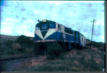 Puerto Montt - tog fra Santiago