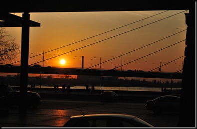 Düsseldorf Sunset