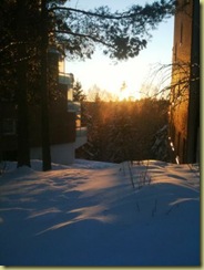 Feb 11- 2011 Sunset and Snow