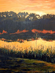 First Place "Sun Sinking Slowly" by Beth Dilley