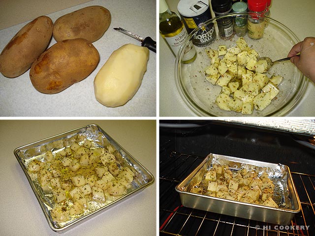 Herbs and Spices Oven Roasted Potatoes Herbs and Spices Oven Roasted Potatoes