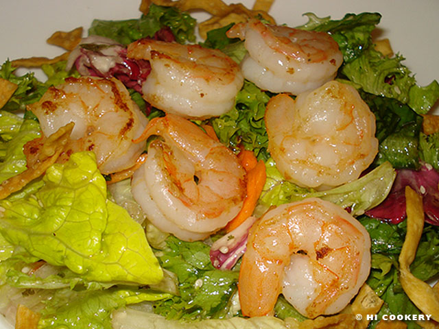 Asian-Style Shrimp Salad | HI COOKERY