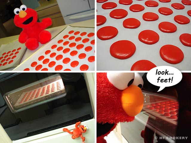 Elmo Macarons Elmo Macarons