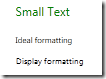 smalltext