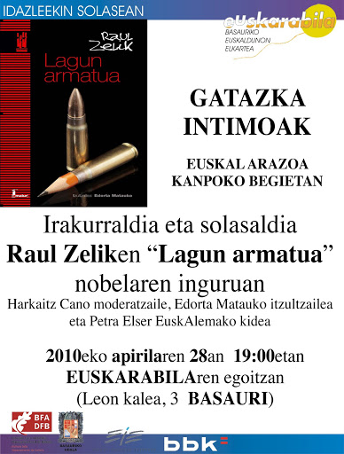 Idazleekin solasean - Raul Zelik