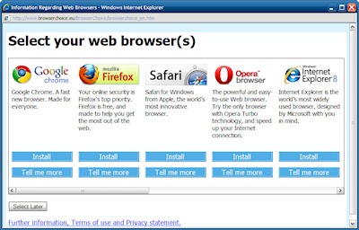 Browser Choice 2