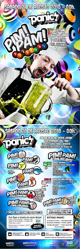 Flyer de PIM PAM Festival @ PANIC 2010-08-21