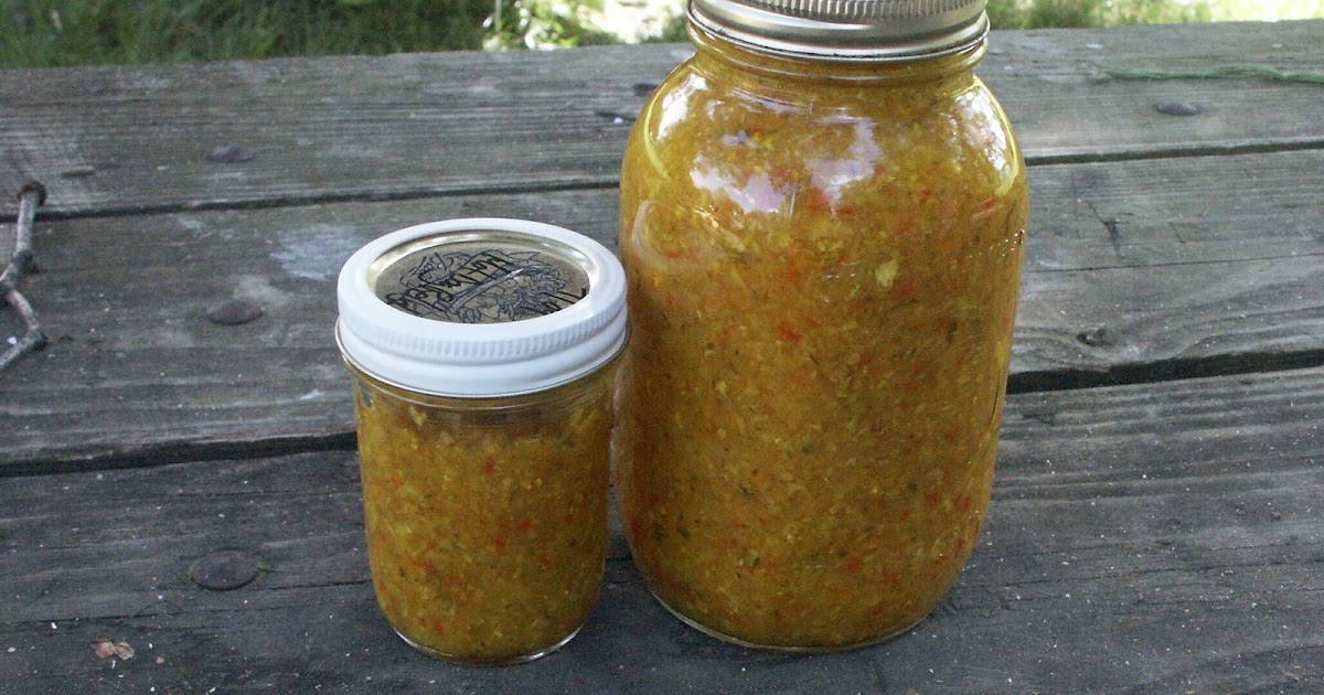 Cooking, Canning, Gardening Hot Dog Relish