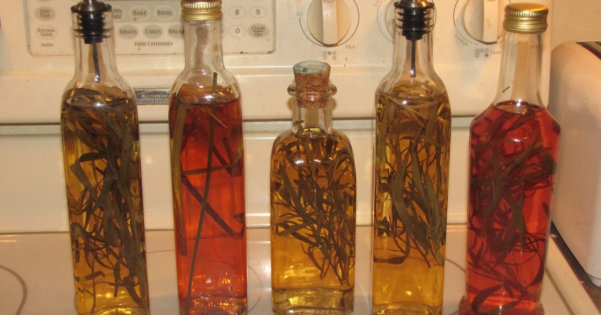 Cooking, Canning, Gardening Infused oils and vinegars