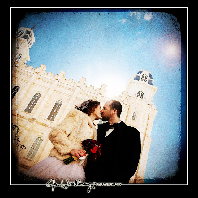 Manti Temple - Artistic Wedding Photography