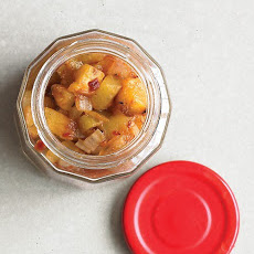 Grilled Peach Relish