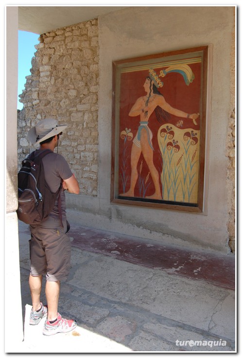 arte cretense em Cnossos