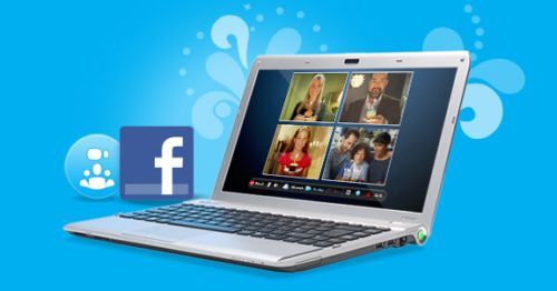 Skype 5.0 was released with integration Facebook