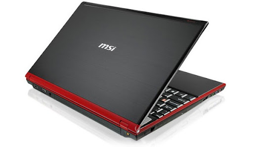 Notebook Sophisticated Special created Gamers, MSI GT640, Processor Core i7
