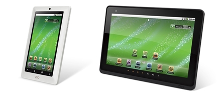 Creative ZiiO New Android-Based Tablet Size In 2 of 7 & 10 Inch