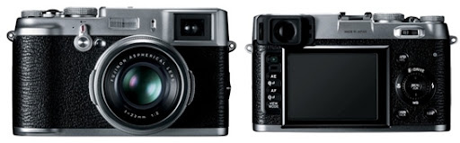 FujiFilm FinePix X100 Retro Style with Hybrid Viewfinder