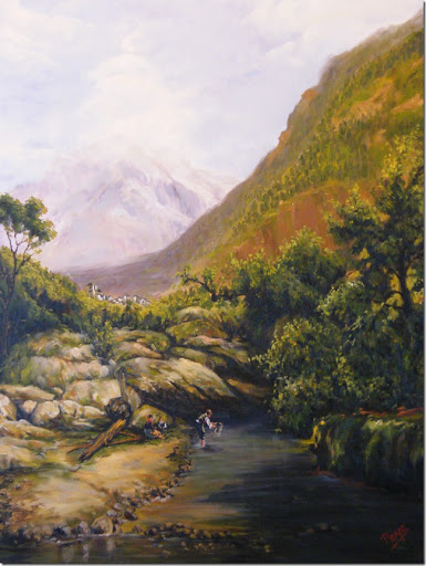 paisajes oleo