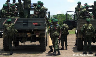  – Des soldats des FARDC au Nord-Kivu.