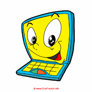 laptop cartoon