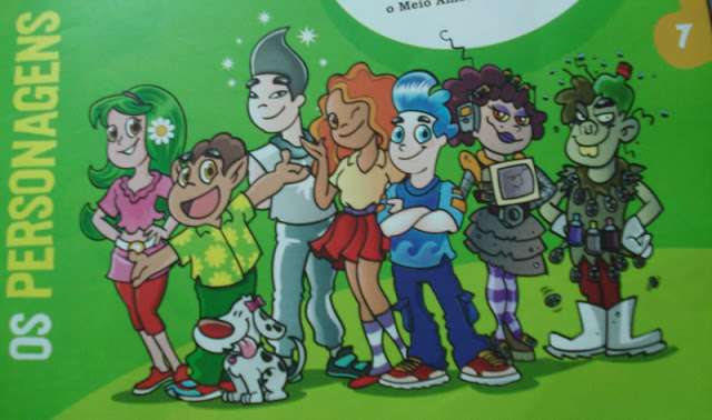 Os personagens