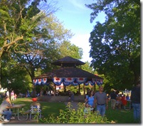 Friday night concert in the park