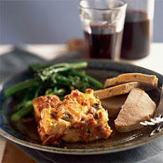 Garlic and Herb Bread Pudding