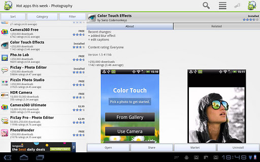 appbrain-app-market for android screenshot