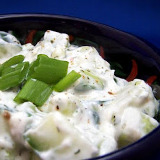 Greek Style Cucumber Salad