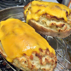 Roasted Garlic Twice Baked Potato
