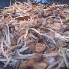 Vegetarian Mushrooms & Bean Sprouts