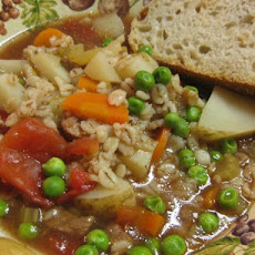 Vegetable Beef and Barley Soup