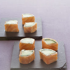 Smoked-Salmon and Cucumber Rolls