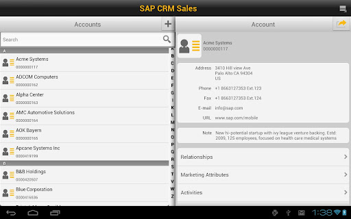 SAP CRM Sales