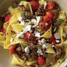 Pasta with Lamb-and-Cherry-Tomato Ragu