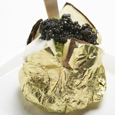 Potatoes With Crème Fraiche And Caviar