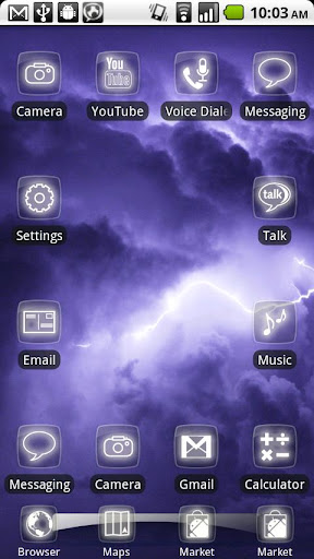 Thunderstorm Theme