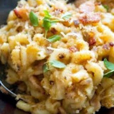 Macaroni and Cheese Carbonara