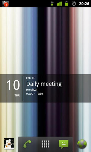 Simple Calendar Widget