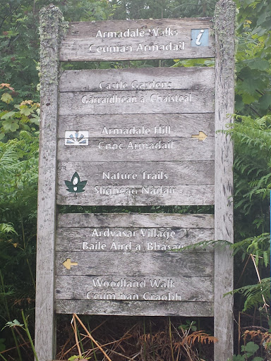 The Old Sleat Information Board