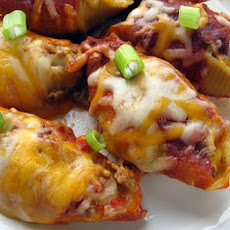 Tacos in Pasta Shells