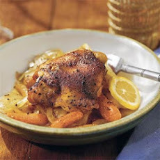 Braised Chicken Thighs With Carrots and Potatoes