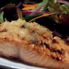 Grilled Salmon Steak