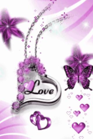 Purple Butterfly Love Live Wal