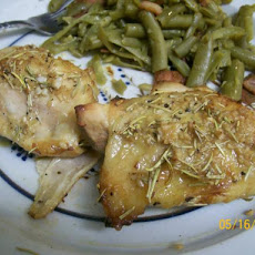 Baked Garlic Chicken Thighs - Low Carb