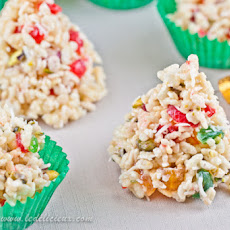White Christmas Crackles